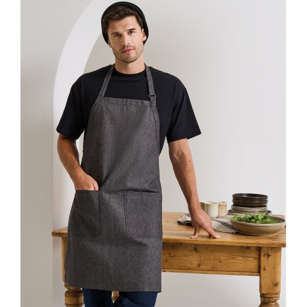 Premier Fairtrade Organic Cotton Denim Bib Apron Thumbnail