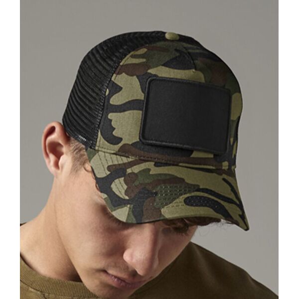 Beechfield Patch Snapback Trucker Cap Thumbnail