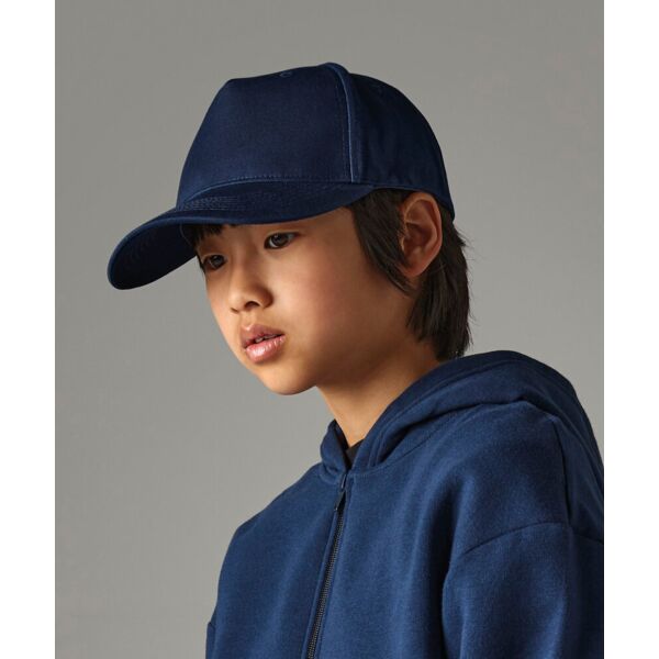 Junior organic cotton 5-panel cap Thumbnail