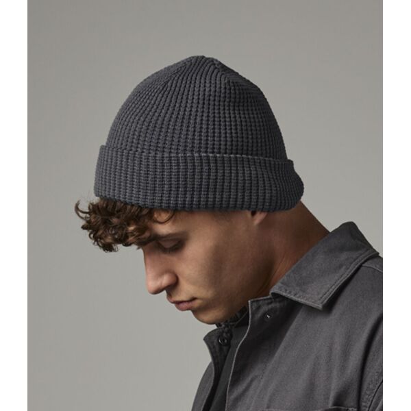 Beechfield Organic Cotton Waffle Beanie Thumbnail