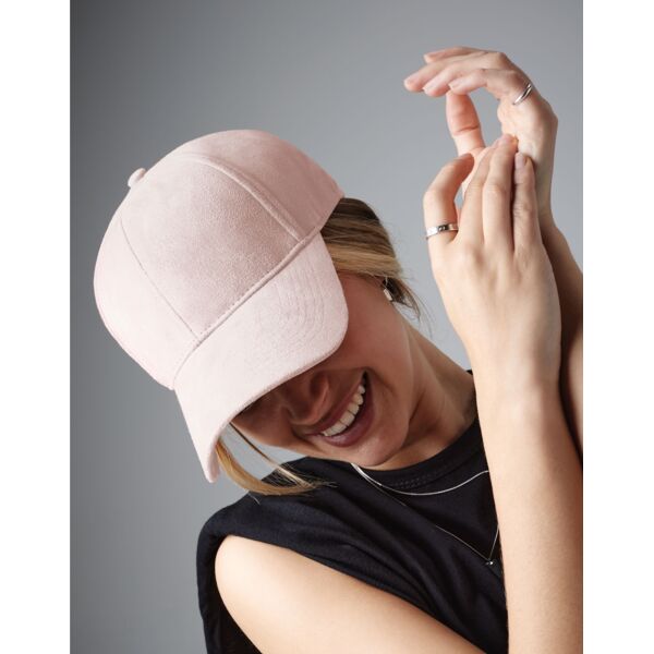 Faux Suede 6 Panel Cap Thumbnail
