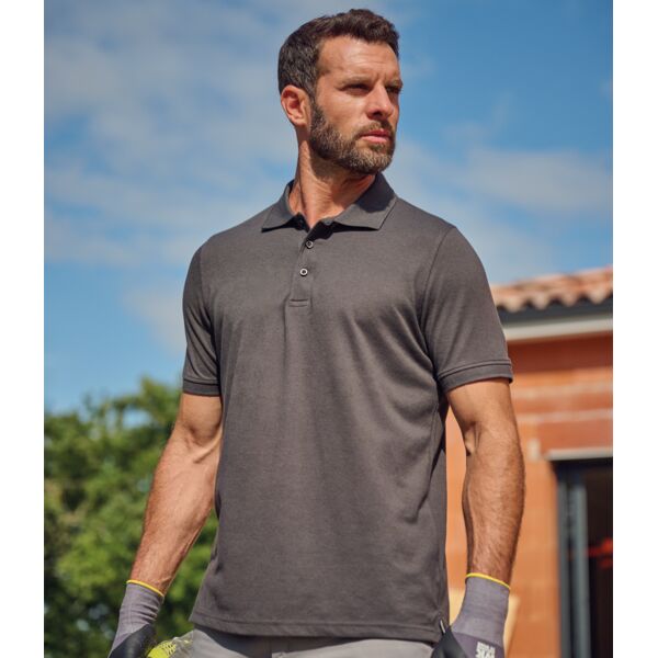 WK Designed to Work Anti-Bacterial Piqué Polo Shirt Thumbnail