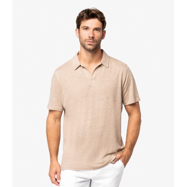 Spasso Linen Polo Shirt Thumbnail
