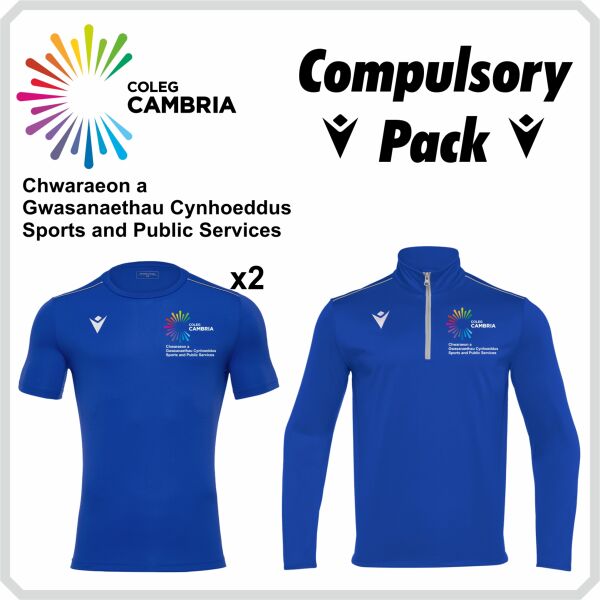 Coleg Cambria Sports Compulsory Pack  Thumbnail